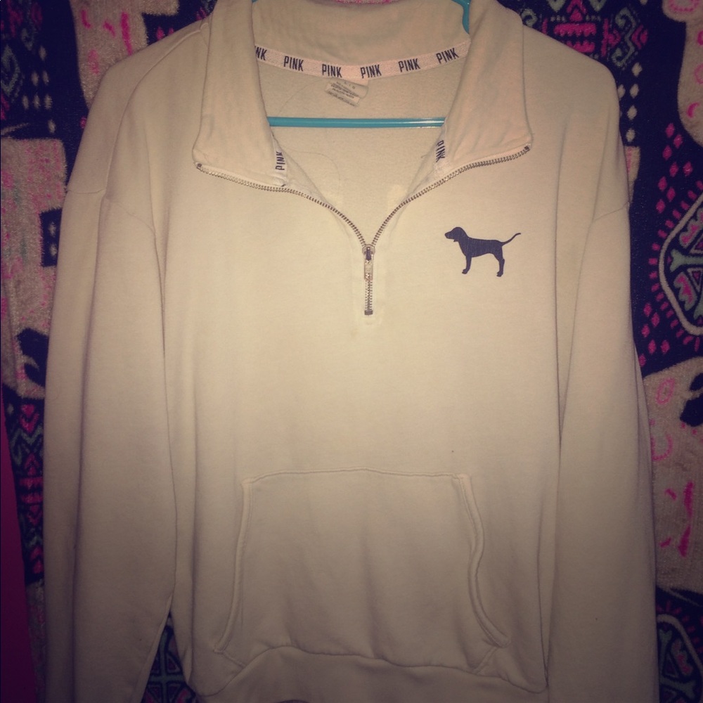 Victoria Secret Pink Half Zip